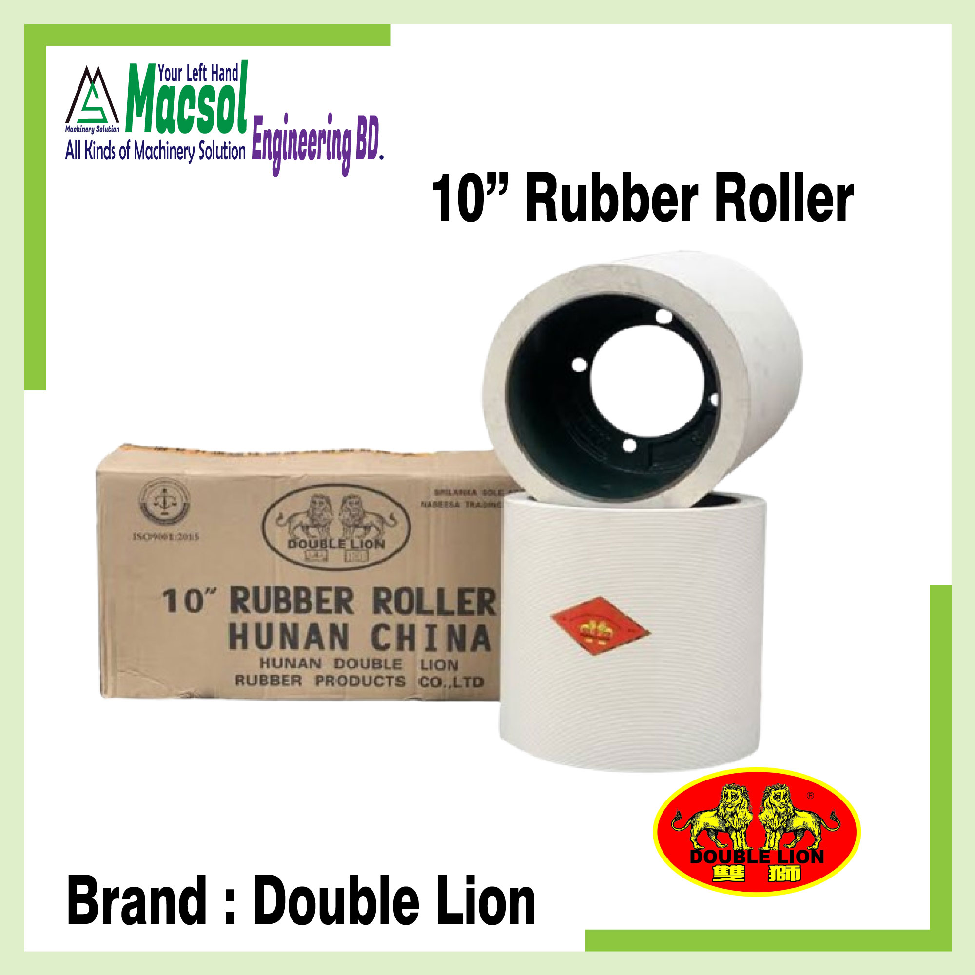 Rubber Roller 10"