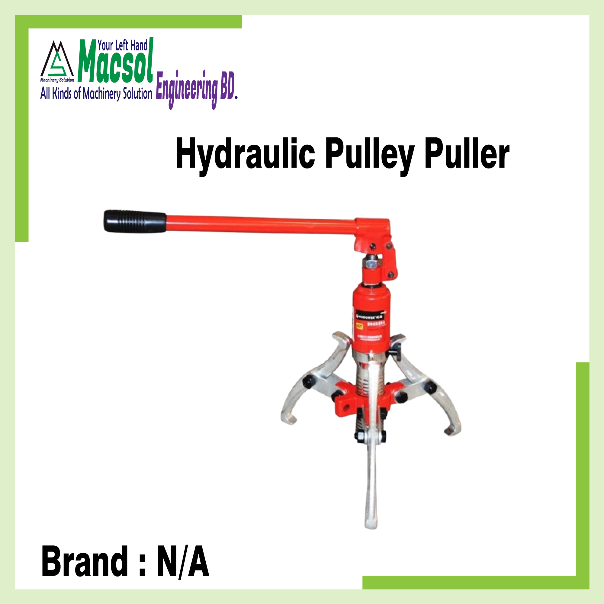 Hydraulic Pulley Puller