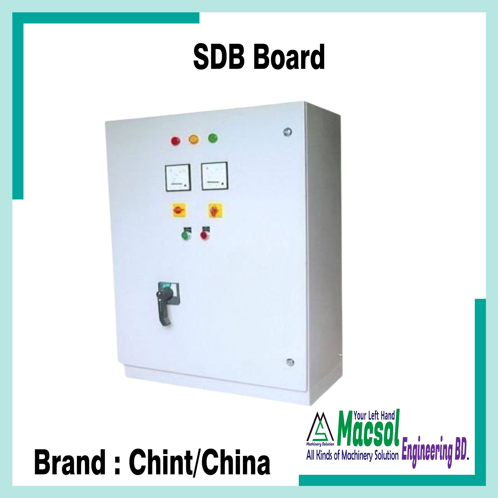 SDB Panel Board - এসডিবি প্যানেল বোর্ড -63A