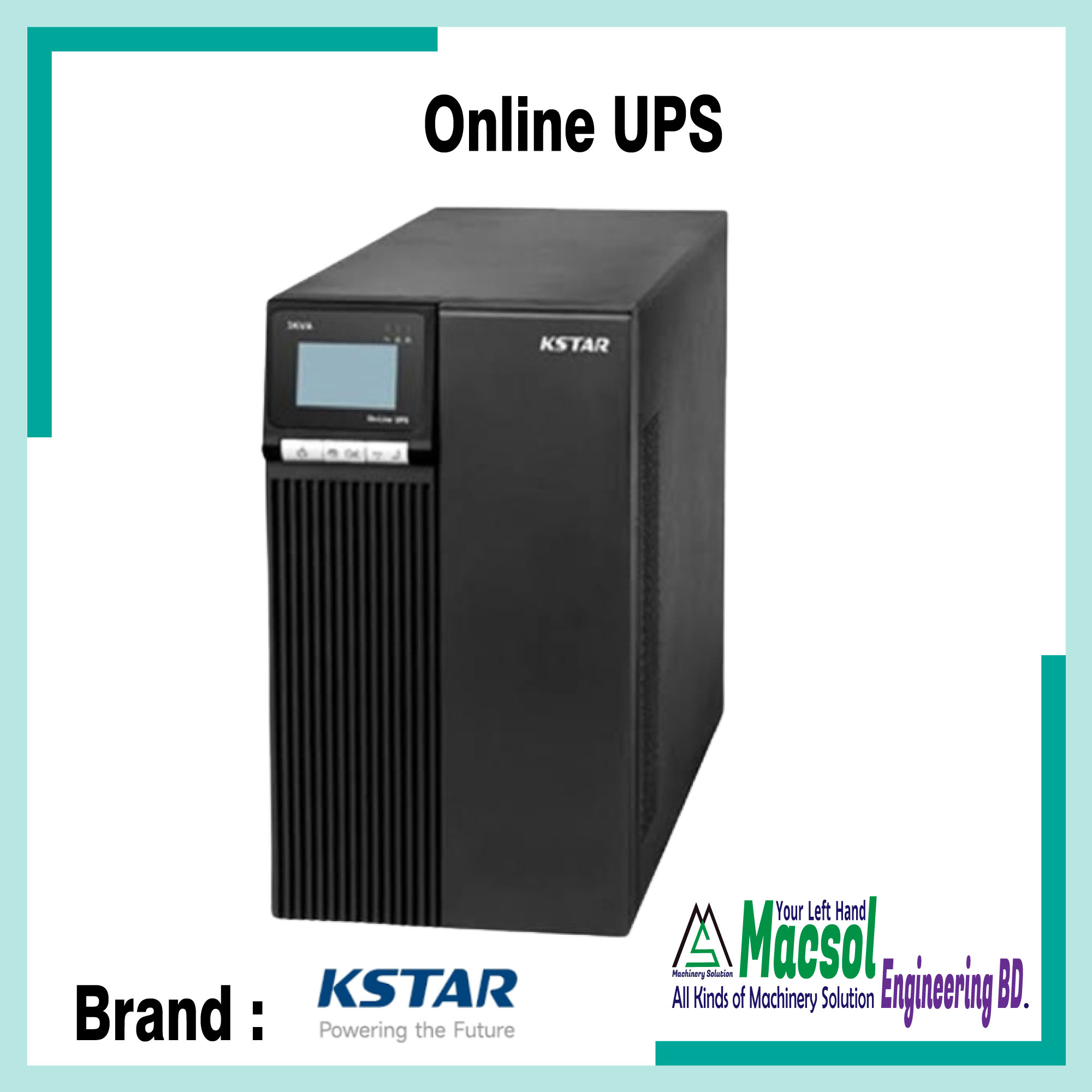 Online UPS - অনলাইন ইউপি এস - 10KVA