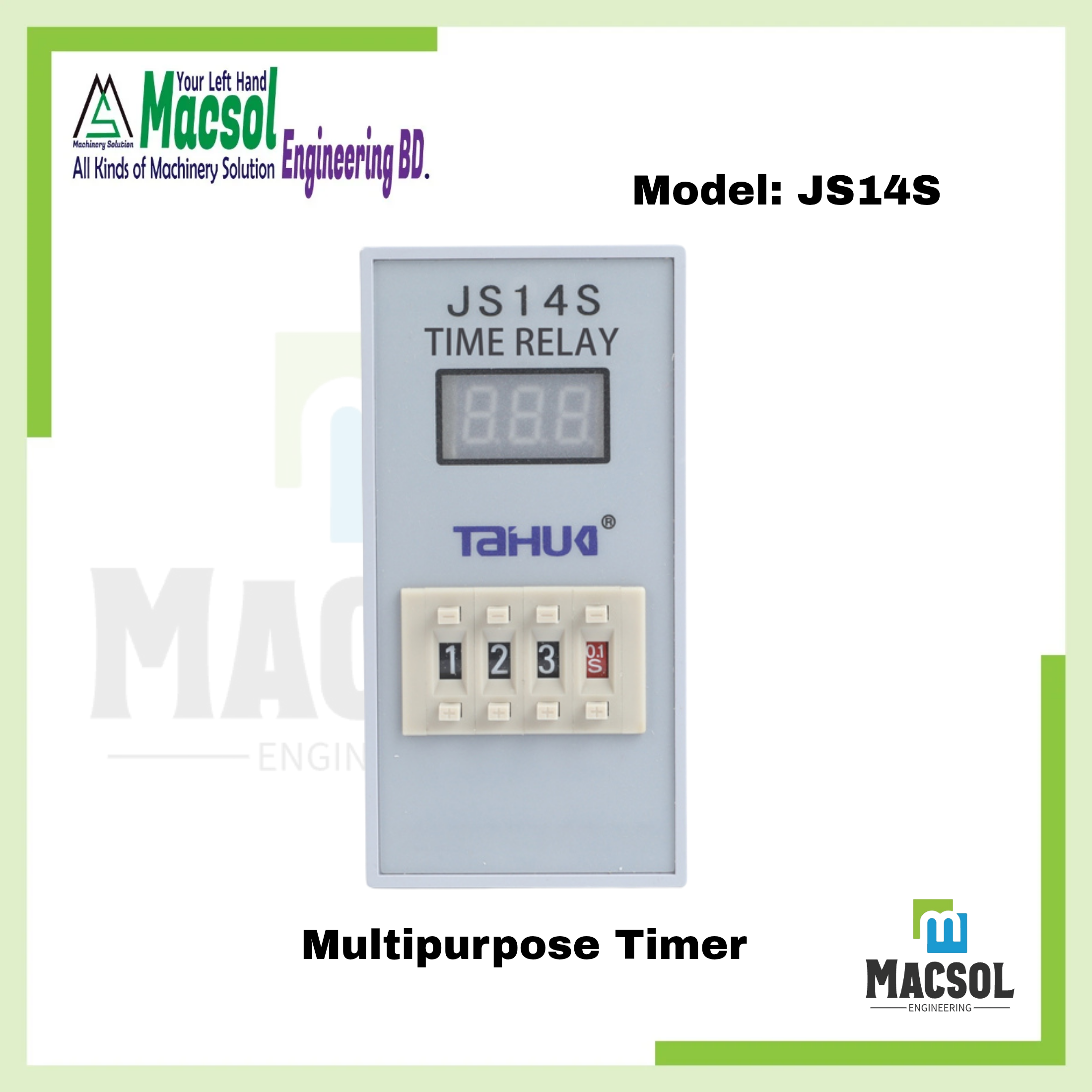 JS14S - Multipurpose Timer